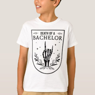 Camiseta Morte De Um Noivo Equipe Gótica Festa De Solteiro