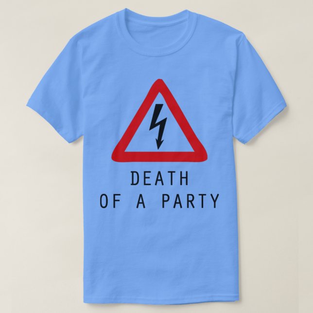 Camiseta Morte De Um Partido (Frente do Design)