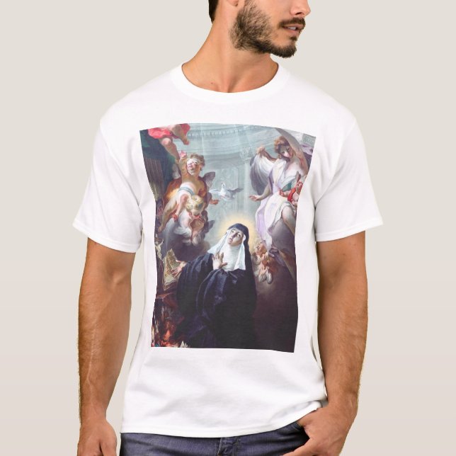 Camiseta Morte do Santo Scholastica (Frente)