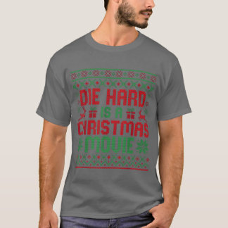 Camiseta Morte Duro É Um Filme De Natal Engraçado De Natal