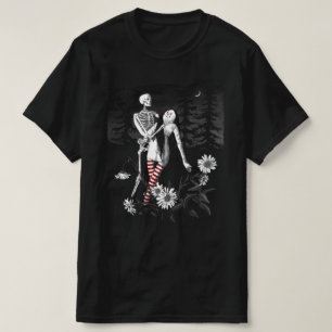 Camiseta Morte e a boneca Desaturada
