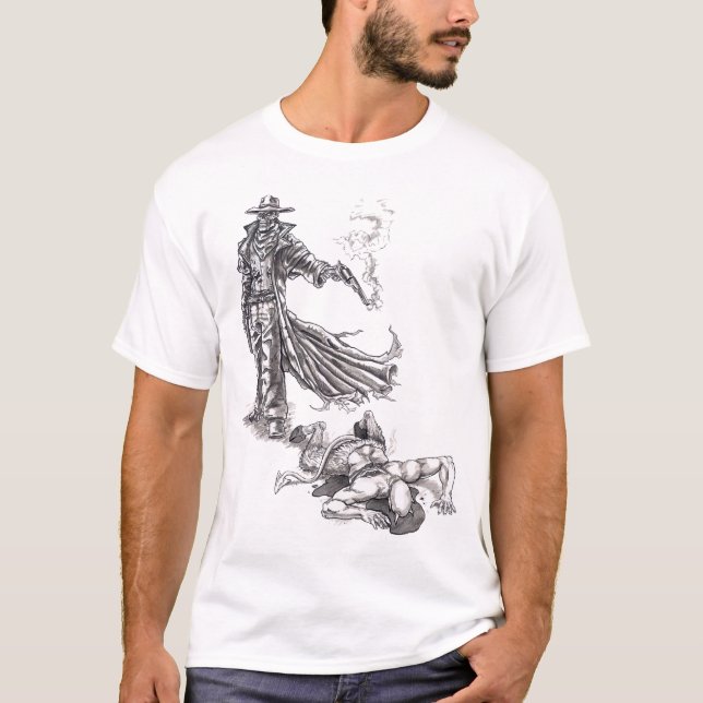 Camiseta Morte e o diabo (Frente)