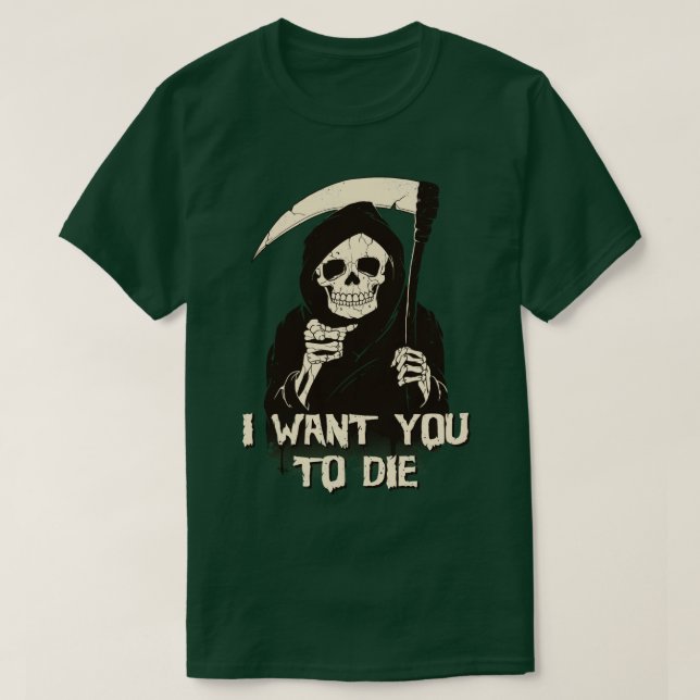 Camiseta Morte Escolhe Você (Frente do Design)