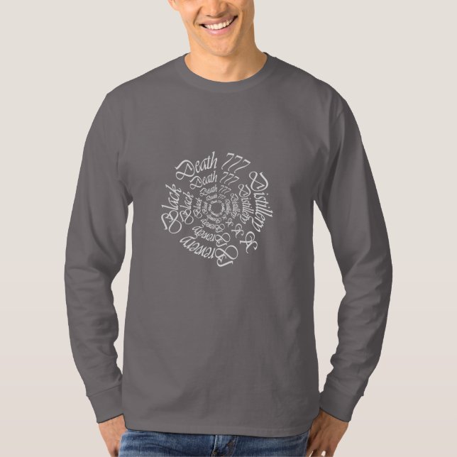 Camiseta Morte Negra 777 - Círculos (Frente)