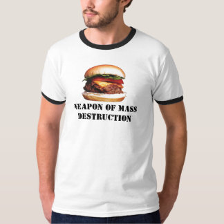 Camiseta Morte pelo cheeseburger