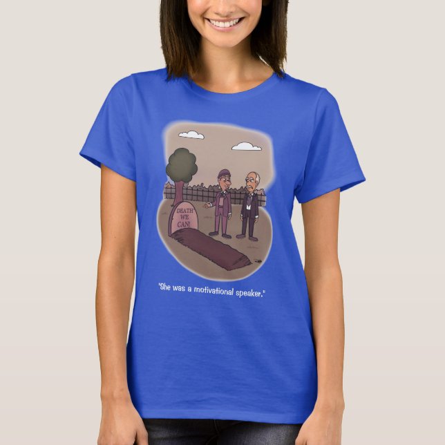 Camiseta Morte Podemos Azul (Frente)