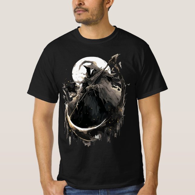 Camiseta Morte por Caça-Morte na cidade (Frente)