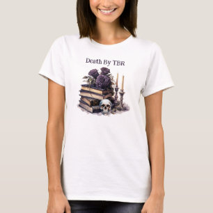 Camiseta Morte por TBR, Amante de Livros 