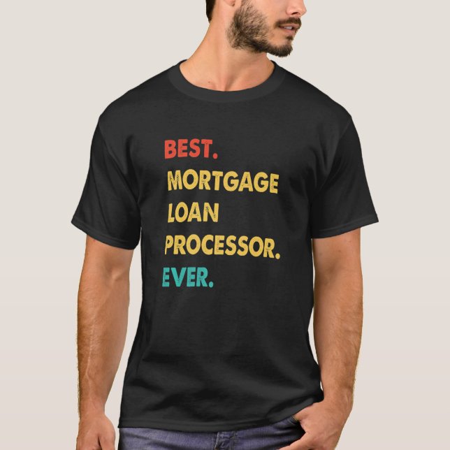 CAMISETA MORTGAGE EMPRÉSTIMO PROCESSADOR MELHOR PROCESSADOR (Frente)