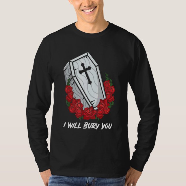 Camiseta Morticário - Eu Vou Enterrar Você - Funeral Funerá (Frente)