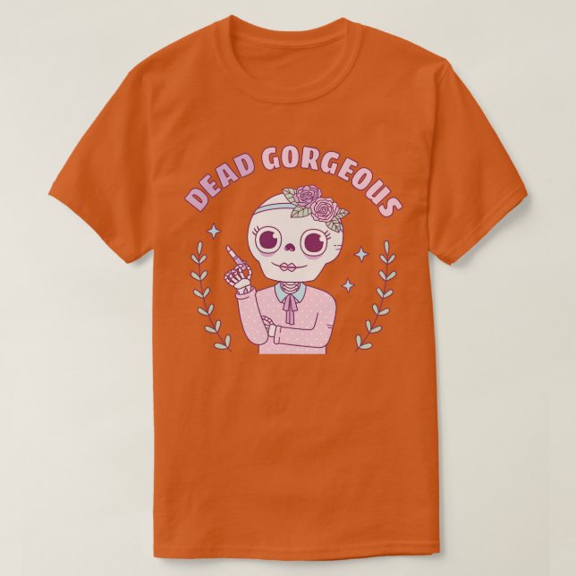 Camiseta Morto Belo Funny Pun (Frente do Design)