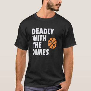 Camiseta Morto com o Dimes Hoop B-ball Design_1