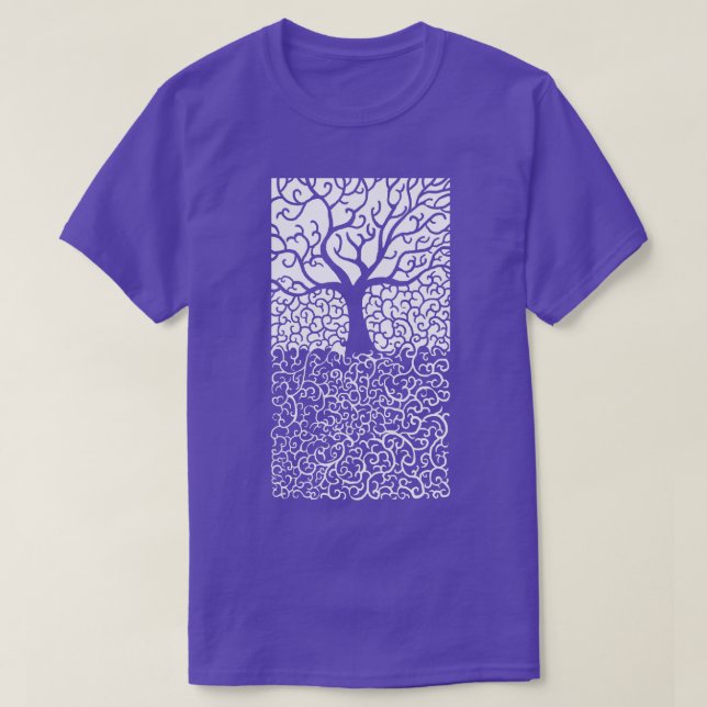 Camiseta Morto de árvore (Frente do Design)