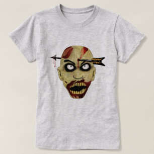 Camiseta Morto de Cabeça Zombie