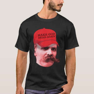 Camiseta Morto de Deus do Filósofo Nietzsche Trump