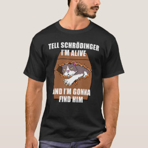 Camiseta Morto de Gato Schrodinger e Física de Estudantes V