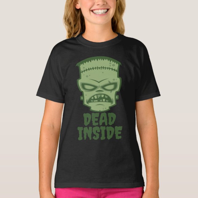 Camiseta Morto Dentro Frankenstein Monster (Frente)