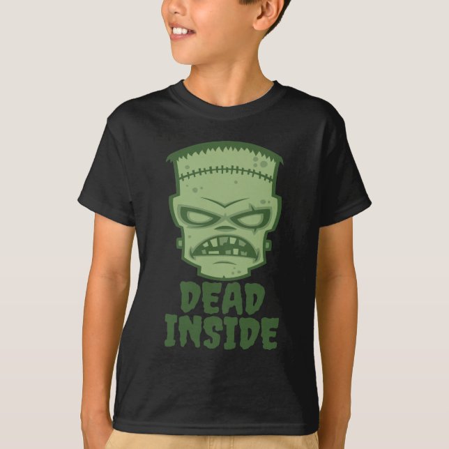 Camiseta Morto Dentro Frankenstein Monster (Frente)