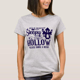Camiseta Morto e Café da Manhã Sleepy Hollow Halloween