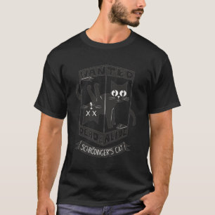 Camiseta Morto E Gato De Schrodinger Vivo Querem gatinho
