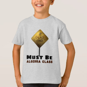 Camiseta Morto final deve ser professor de matemática da cl
