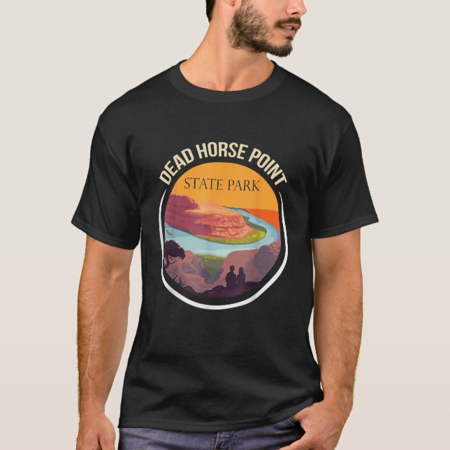 Camiseta Morto Horse Point Estado de Utah Park Souvenir Can (Frente)
