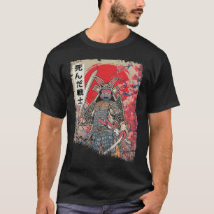 Camiseta Morto japonês Samurai Warrior