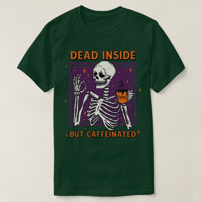 Camiseta Morto Mas Cafeinado 1 (Frente do Design)