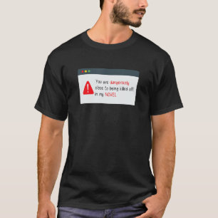 Camiseta Morto no meu novo jornalista
