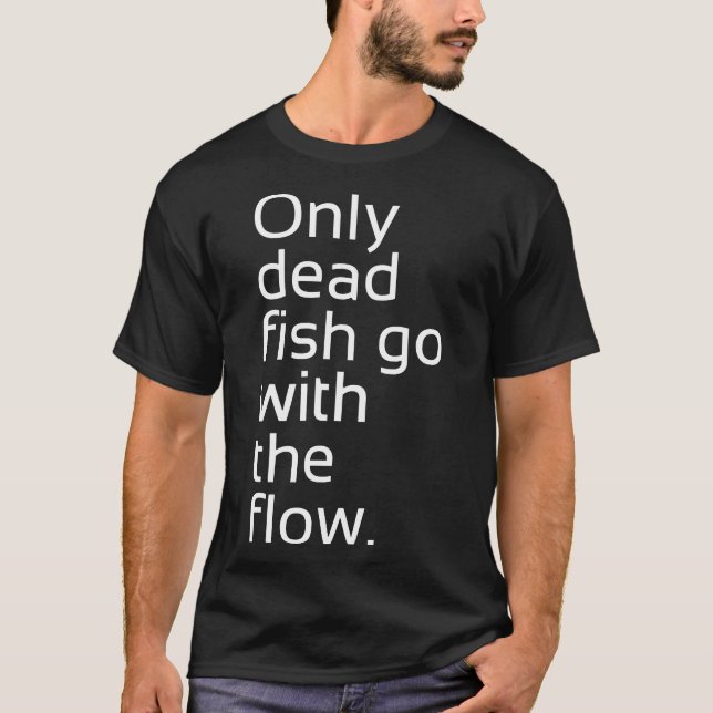 Camiseta Morto Peixe Branco (Frente)