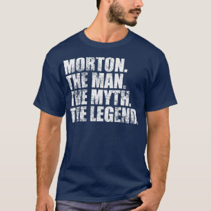 Camiseta Morton Morton Nome da família Morton sobrenome Mor