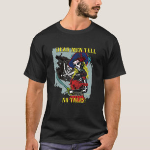 Camiseta Mortos não contam histórias