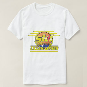 Camiseta Morzine França Esqui Logotipo 80s