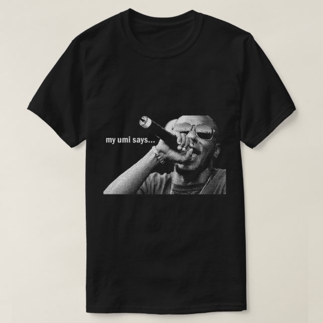 Camiseta mos def - my umi says Essential T-Shirt (Frente do Design)