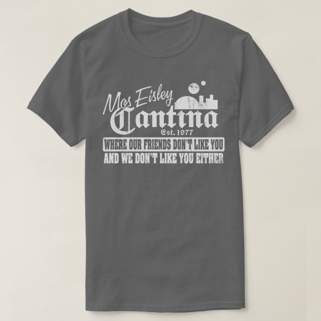 Camiseta Mos Eisley Cantina (Frente do Design)
