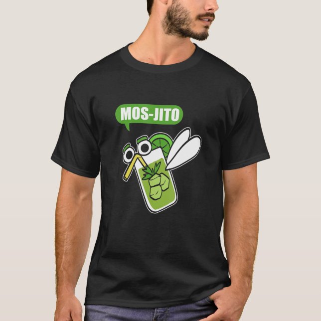 Camiseta Mos jito Bartender (Frente)