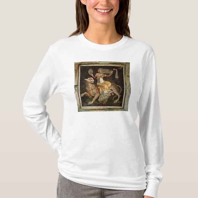 Camiseta Mosaico de Dionysus que monta um ANÚNCIO do (Frente)