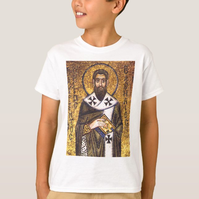 Camiseta Mosaico de São Basílio Magno (Frente)