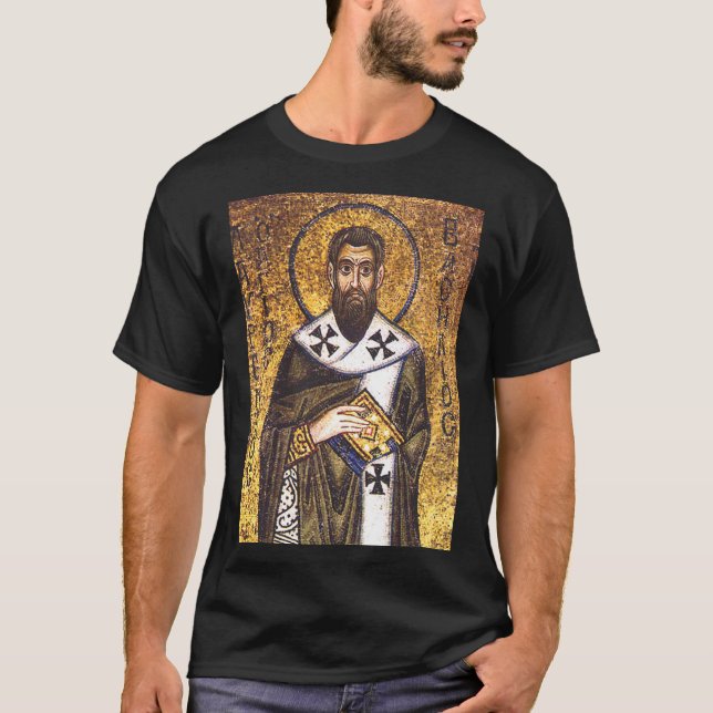 Camiseta Mosaico de São Basílio Magno (Frente)