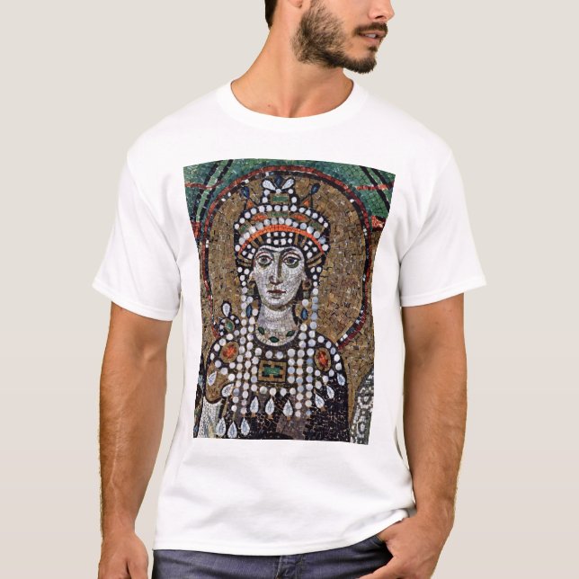 Camiseta Mosaicos de Chor em San Vitale em Ravenna, Szene: (Frente)
