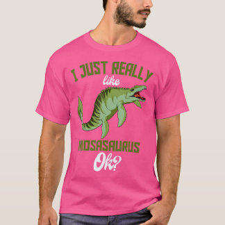 Camiseta Mosassauro Dinossauro Aquático Pré-Histórico Paleo