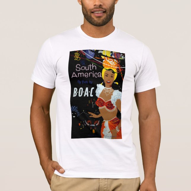 Camiseta Mosca do ~ de Ámérica do Sul lá (Frente)