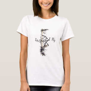 Camiseta Mosca do dragão no t-shirt do espírito