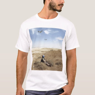 Camiseta Mosca dos Ospreys de MV-22B sobre o hospital