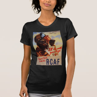 Camiseta Mosca e luta com a RCAF