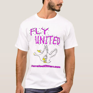 Camiseta mosca unida
