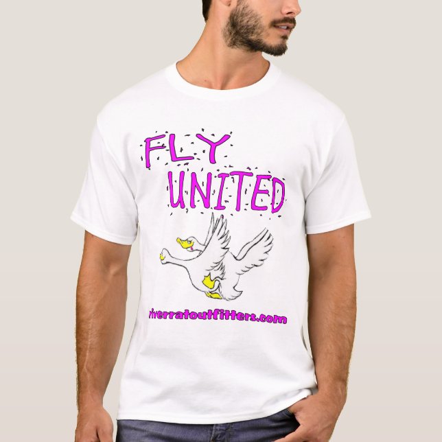 Camiseta mosca unida (Frente)