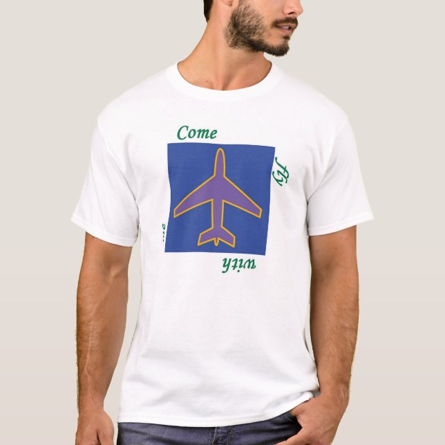 Camiseta Mosca vinda comigo (Frente)