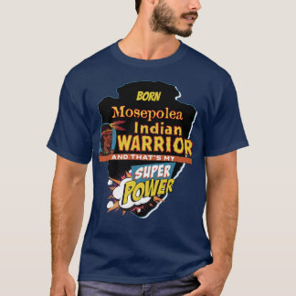 Camiseta Mosepolea Nascer Indígena Americana Nativa com Sup