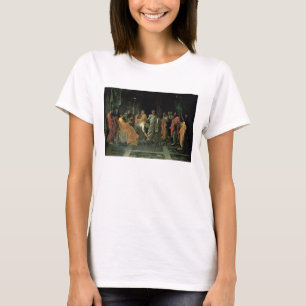 Camiseta Moses e a serpente de bronze (óleo em canvas)